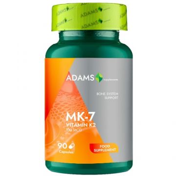 MK-7 (Vitamina K2) 90cps, Adams Supplements MK-7 (Vitamina K2) 90cps, Adams Supplements