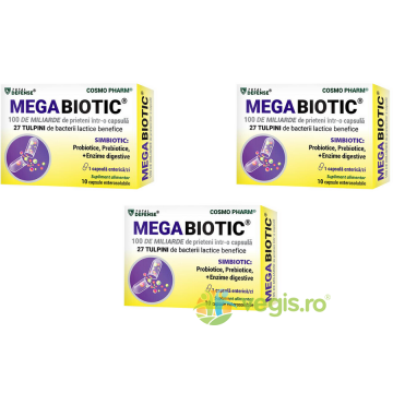 Pachet Mega Biotic 3x10cps