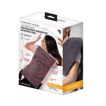 Perna electrica pentru masaj si ameliorarea durerilor, cu 3 trepte de incalzire si 3 de masaj, gri Perna electrica pentru masaj si ameliorarea durerilor, cu 3 trepte de incalzire si 3 de masaj, gri