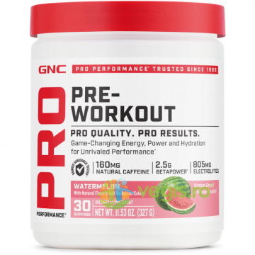 Pre-Workout cu Aroma de Pepene Pro Performance 327g