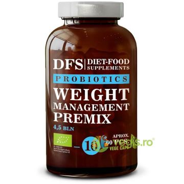 Premix Probiotice Controlul Greutatii Ecologic/Bio 60cps