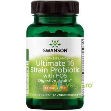Probiotic 16 Tulpini cu FOS 60cps