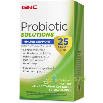 Probiotic Solutions Immune Support - 25 Miliarde UFC Culturi Vii pentru Imunitate 30cps