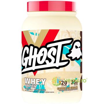 Proteina din Zer cu Aroma de Inghetata cu Cafea (Ghost Whey Protein) 924g