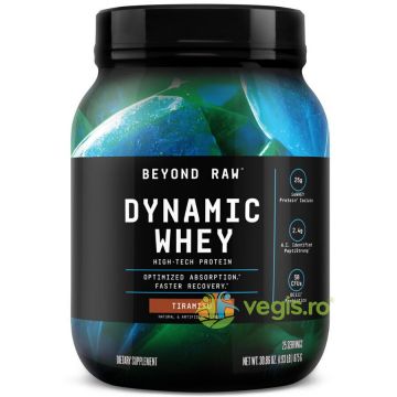 Proteina din Zer cu Aroma de Tiramisu Beyond Raw 875g