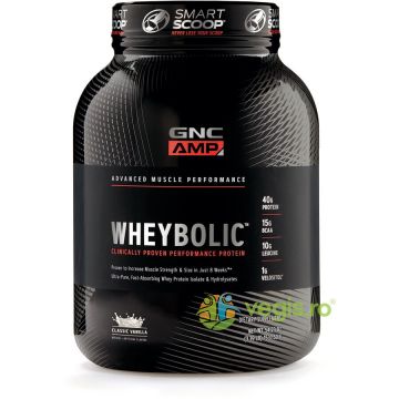 Proteina din Zer cu Aroma de Vanilie Amp Wheybolic 1300g