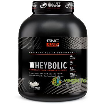 Proteina din Zer cu Aroma de Vanilie  Amp Wheybolic 1716g