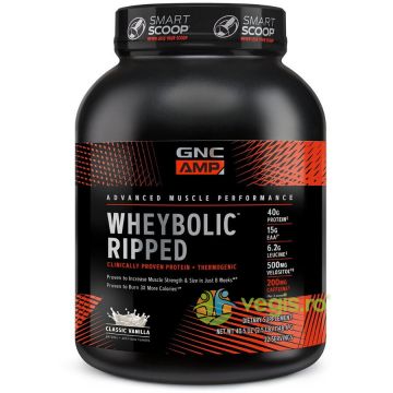 Proteina din Zer cu Aroma de Vanilie Amp Wheybolic Ripped 1148.4g