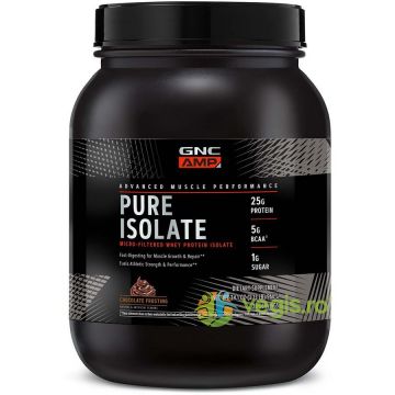 Proteina Izolata din Zer cu Aroma de Inghetata de Ciocolata Amp Pure Isolate 966g