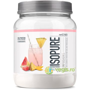 Proteina Izolata din Zer cu Aroma de Punch Tropical 400g