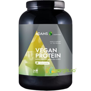 Proteina Vegana cu Aroma de Vanilie 908g