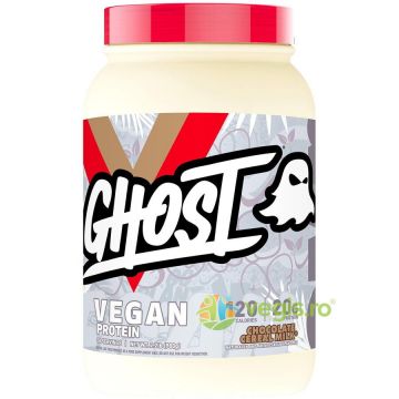 Proteina Vegetala cu Aroma de Lapte cu Cereale si Ciocolata (Ghost Vegan Protein) 980g