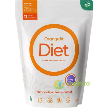 Pudra pentru Slabit cu Aroma de Afine fara Lactoza Diet 850g