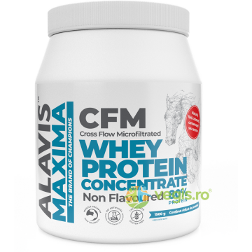 Pudra proteica CFM Whey Protein Concentrate 80% 1500g
