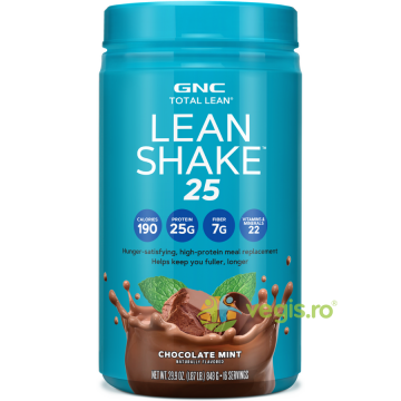 Shake Proteic cu Aroma de Ciocolata si Menta Total Lean Lean Shake 25 848g