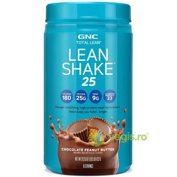 Shake Proteic cu Aroma de Ciocolata si Unt de Arahide Total Lean 25 - 832g