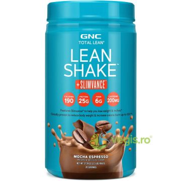 Shake Proteic cu Slimvance si  Aroma de Cafea Total Lean 1060g
