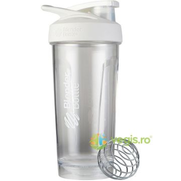 Shaker Strada Tritan Alb Transparent 800ml