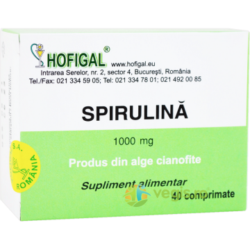 Spirulina 1000mg 40cpr