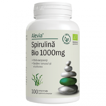 Spirulina Bio 1000Mg 100cpr Alevia Spirulina Bio 1000Mg 100cpr Alevia