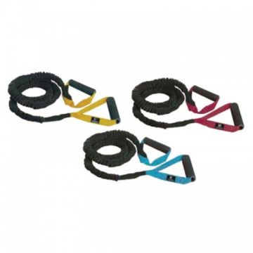 Tub elastic cu manere TOORX rosu