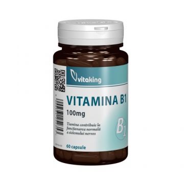 Vitamin B1 100mg 60cps Vitaking Vitamin B1 100mg 60cps Vitaking