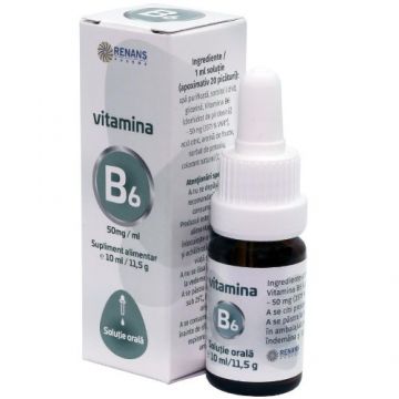 Vitamina B6 50Mg/ml, 10ml, Renans