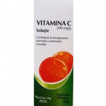 Vitamina C Solutie 20gr Vitalia
