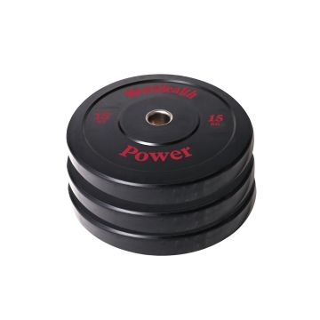Bumper Plates, 5 – 25 KG, cauciucate, 50/51 mm, Lukadora