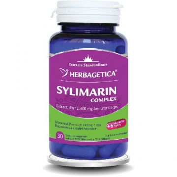 Silymarin Detox Forte 30cp Herbagetica Silymarin Detox Forte 30cp Herbagetica