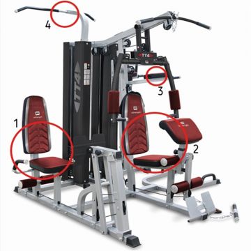 Aparat multifunctional BH FITNESS TT4