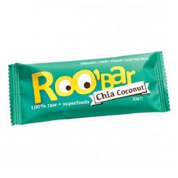 Baton Roobar Chia + Cocos 30gr Dragon Superfoods