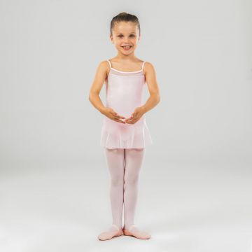 Body cu bretele subțiri pentru Balet Roz Fete