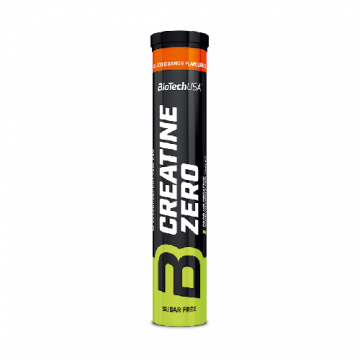 BU77 Creatine Zero Effervescent Blood Orange, 18tab, Biotech USA