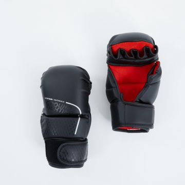 Mănuși Box MMA/ GRAPPLING 500 negru