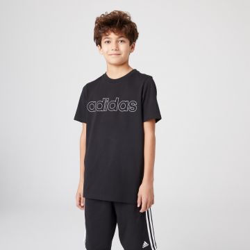 Tricou pentru Educație fizică negru băieți Tricou pentru Educație fizică negru băieți