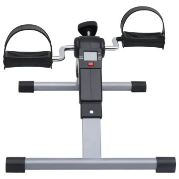 vidaXL Aparat exerciții cu pedale pentru picioare și brațe, afișaj LCD