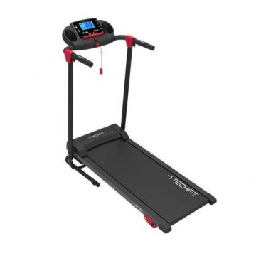 Banda de alergare TECHFIT MT95N, Putere Maxima 2,5 CP, Greutate utilizator 110 Kg, Bluetooth, Piabila, 16 Programe antrenament, Suprafata de alergare 100 x 40 cm