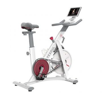 Bicicleta Fitness Spinning YESOUL S3 Pro (Alb)