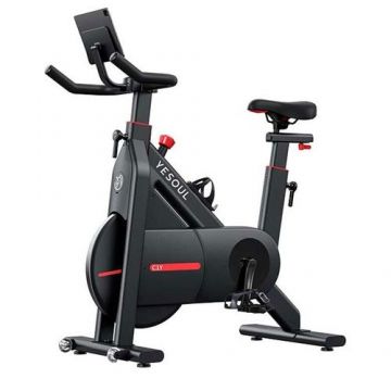 Bicicleta fitness YESOUL Spinning Bike C1H, neagra