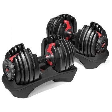 Gantera BOWFLEX SELECTTECH 552I, reglabil, 24 kg, 1 buc