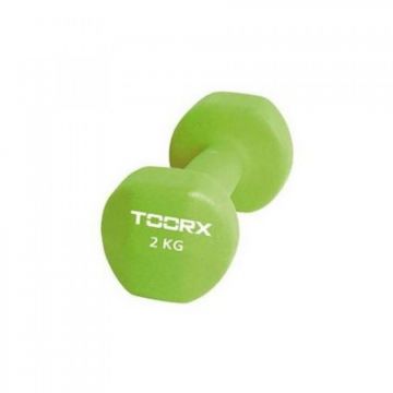 Gantera Neopren TOORX 2 kg Verde