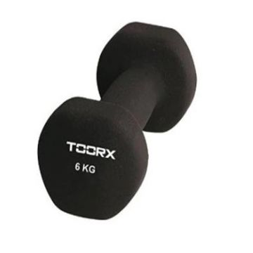 Gantera Neopren TOORX 6 kg Negru