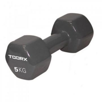 Gantera PVC TOORX 5 kg Gri