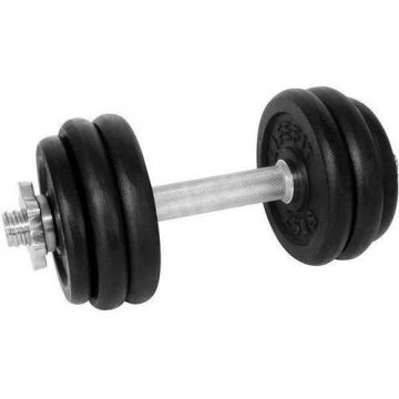 Gantera reglabila Lifefit 529FCIN153, 15kg, set 6 discuri