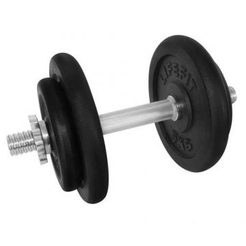 Gantera reglabila Lifefit 529FCIN173, 17kg, set 6 discuri