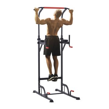 HOMCOM Aparat pentru Fitness bara de tragere inaltime reglabila Greutate Max. 120kg | Aosom Romania