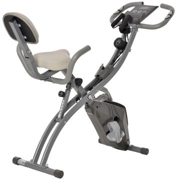 Homcom bicicleta pliabila 2 in 1, 8 nivele, gri | Aosom Ro