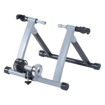 HomCom, suport pliabil pentru bicicleta si antrenament, argintiu | Aosom Ro HomCom, suport pliabil pentru bicicleta si antrenament, argintiu | Aosom Ro