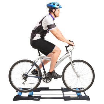 HomCom trainer pentru biciclete, 145 x 56 x 10.5 cm | AOSOM RO